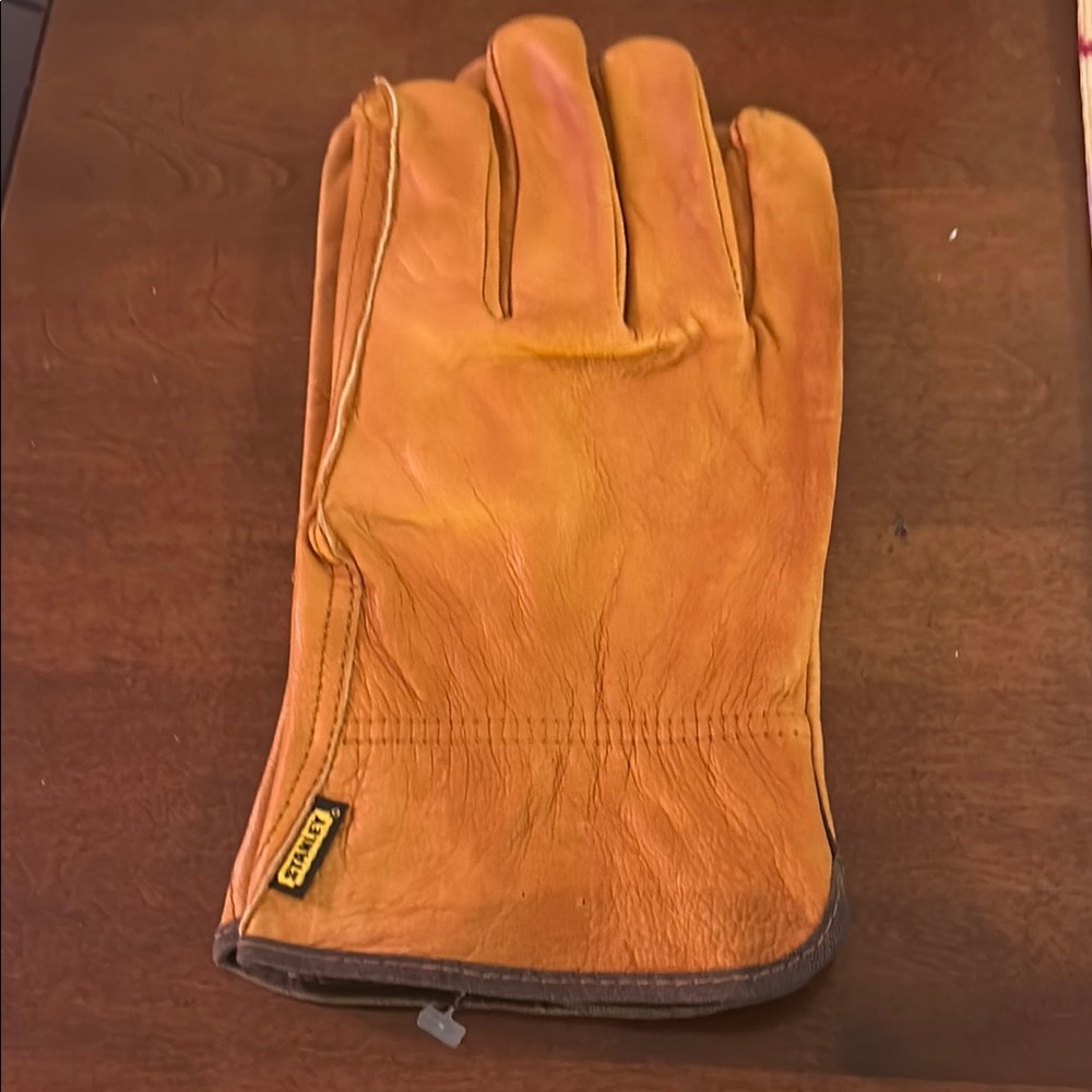 Stanley Men's Brown Leather Gloves NWOT
